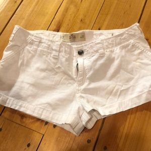 White Hollister Shorts